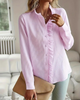 Elegante Blouse Met Lange Mouwen Voor Vrouwen