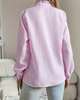 Elegante Blouse Met Lange Mouwen Voor Vrouwen