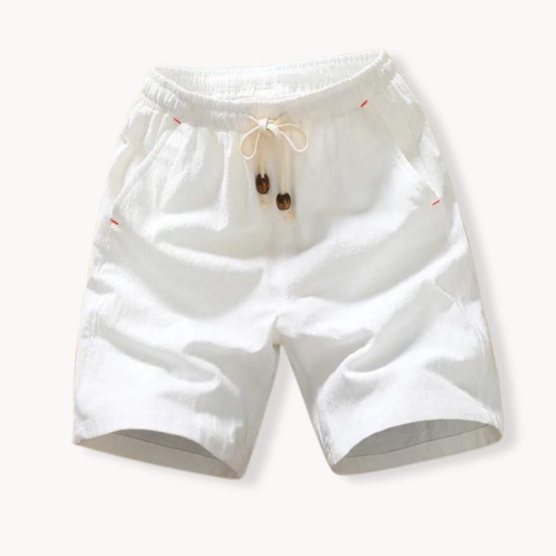 Ademende Katoenen Shorts Voor Mannen