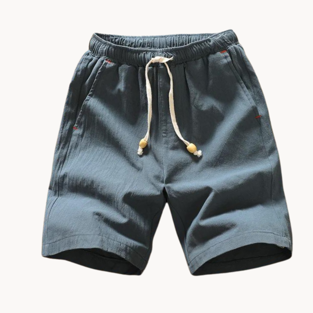 Ademende Katoenen Shorts Voor Mannen