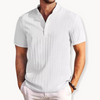 Katoenen Henley-Shirt Voor Mannen