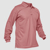 Sneldrogend Ademend Polo Shirt Lange Mouwen