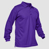Sneldrogend Ademend Polo Shirt Lange Mouwen