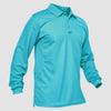 Sneldrogend Ademend Polo Shirt Lange Mouwen