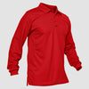 Sneldrogend Ademend Polo Shirt Lange Mouwen