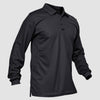 Sneldrogend Ademend Polo Shirt Lange Mouwen