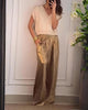 Elegante Top En Broekenset Voor Vrouwen