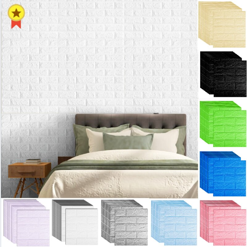 Sticky Walls – 3D Zelfklevend Behang