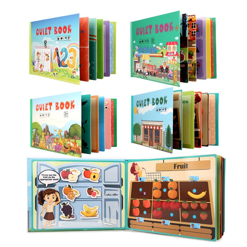 Kids Learn Quiet Book