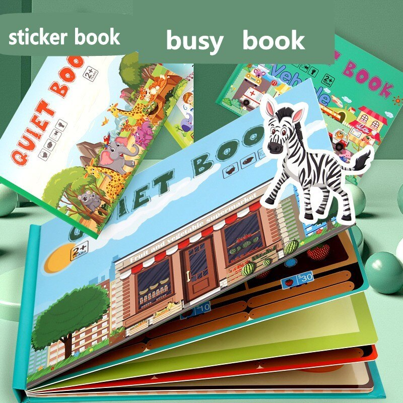 Kids Learn Quiet Book