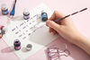 Kristalglas Penseel met Glitterpoeder Inkt Unieke Set