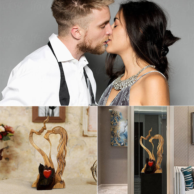 Samis Eeuwige Liefde Houten Decoratie