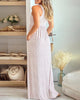 Naivey Luipaardzak Maxi Dress