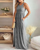 Naivey Luipaardzak Maxi Dress