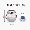 Hanging Jar Lights ( with solar panel ) - WestNest.in