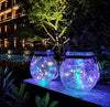 Hanging Jar Lights ( with solar panel ) - WestNest.in