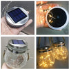 Hanging Jar Lights ( with solar panel ) - WestNest.in