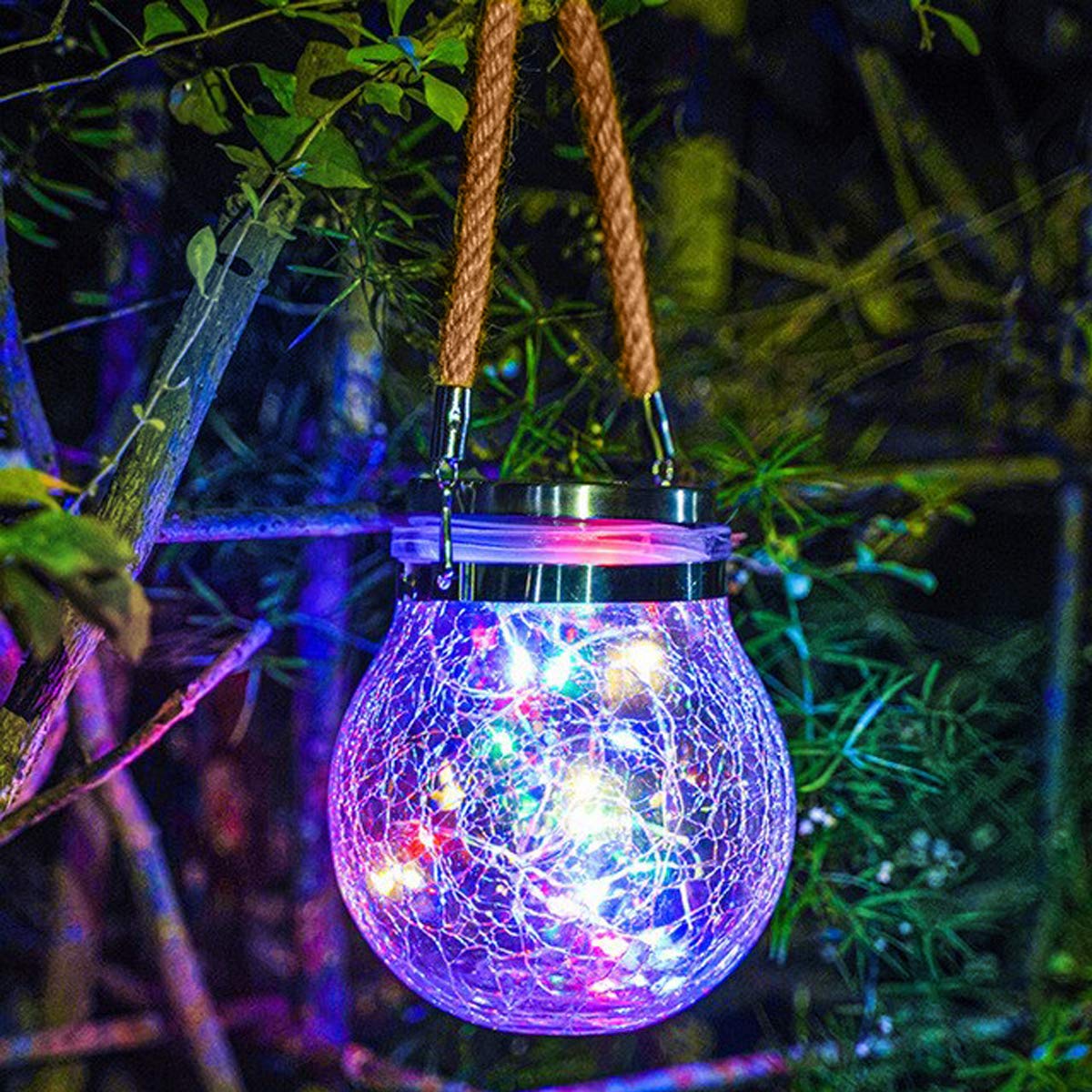 Jarry Hangende Potverlichting (Met Zonnepaneel)