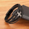 Believer Faith Steel Kruis Armband