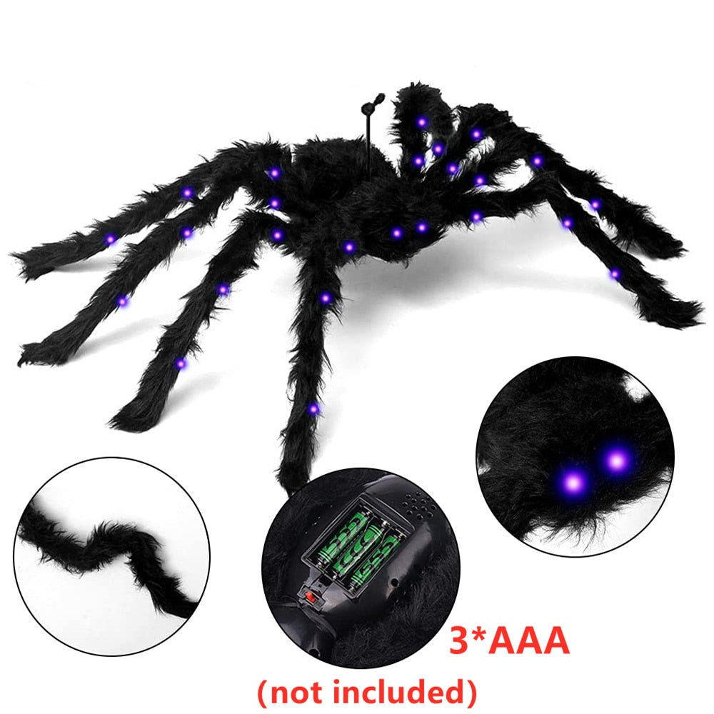 Scary Spidey Goliath LED Spinne Halloween Dekoratie