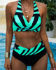 Bobbi™ | Geometrische Two-Piece Bikini - Wavess