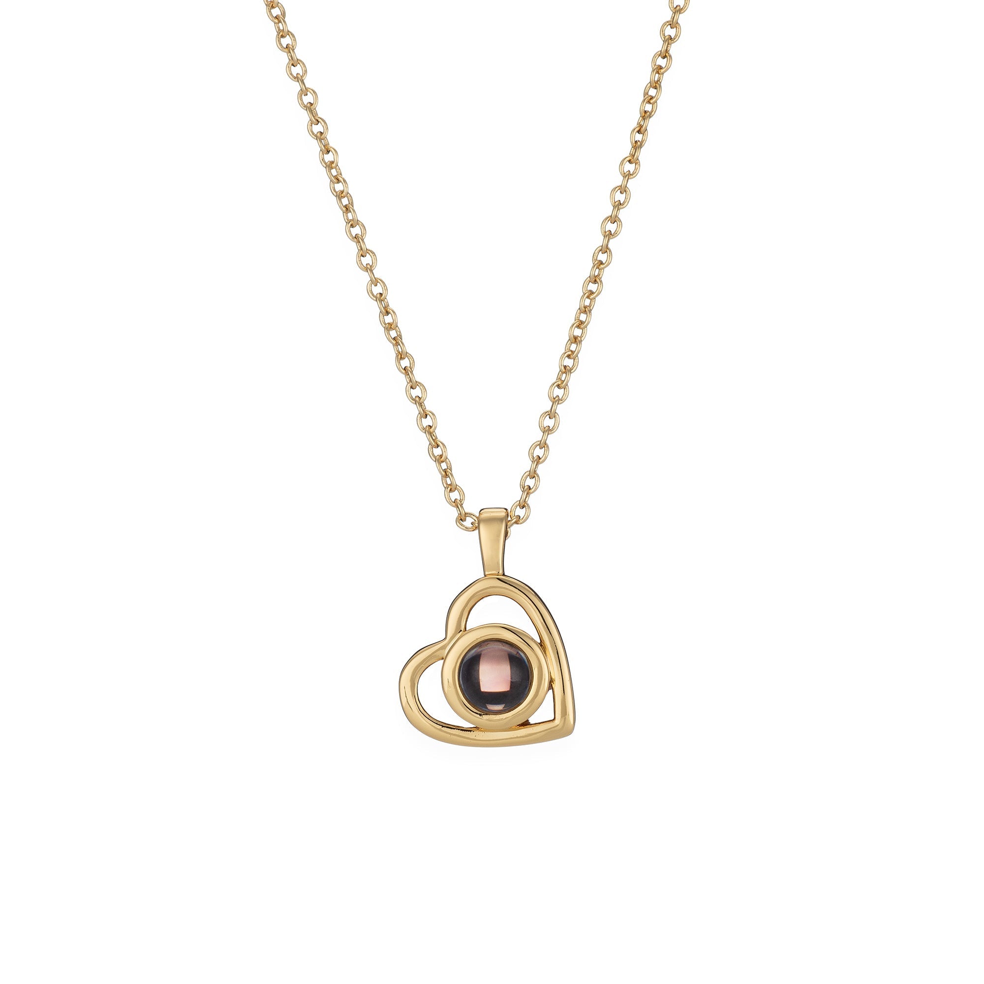 Special Gift Gepersonaliseerde Hartfoto Ketting