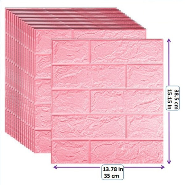 Sticky Walls – 3D Zelfklevend Behang