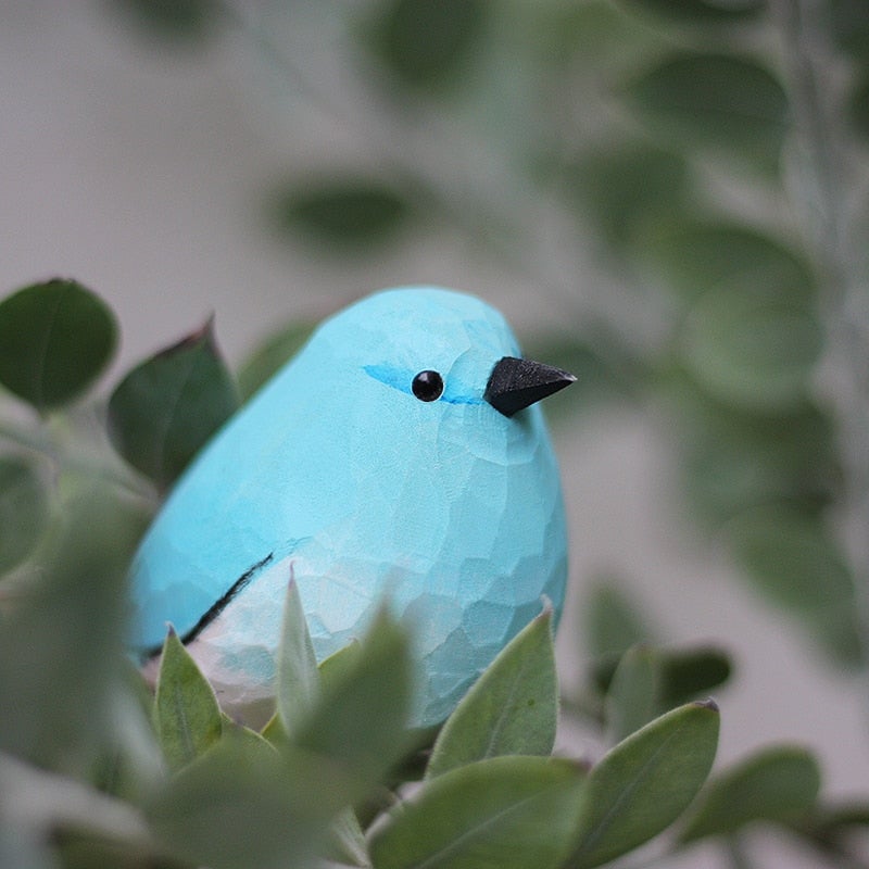 FLUROXO handgemaakte houten vogels